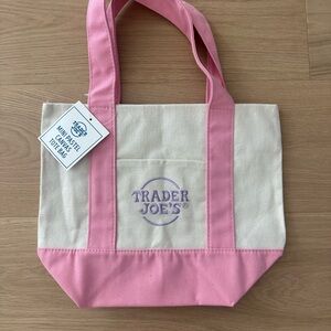 Trader Joe’s Mini Pink Tote Bag